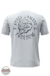 Under Armour 1389926-035 Freedom Skull Short Sleeve T-Shirt in Gray, rear