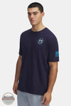 Under Armour 1389929-410 Freedom by Sea Short Sleeve T-Shirt in Navy Blue, front