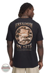 Under Armour 1389930-001 Freedom by 1775 Short Sleeve T-Shirt in Black, rear