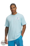 Under Armour 1390221 Marlin Capture Flag Short Sleeve in Light Blue, front