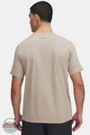 Under Armour 1390223-299 Outdoor Roper Branded Short Sleeve T-Shirt in Tan, rear