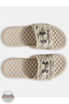 Under Armour 3028096-290 Ignite Pro 8 Freedom Slide Sandals in Tan, top