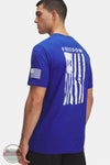 Under Armour 6004096-400 UA Freedom Flag Men's T-Shirt in Royal/White Imprint