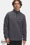 Under Armour 6005058 UA Specialist Men's 1/4 Zip Pullover in 5 Colors! Castlerock/Black Main image front view