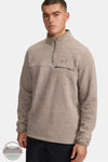 Under Armour 6005058 UA Specialist Men's 1/4 Zip Pullover in 5 Colors! Timberwolf Taupe/Taupe Dusk Front View