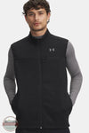 Under Armour 6005860 UA Specialist Men's Vest in Black Front View
