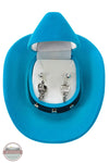 HE-142 Spur Earrings in Cowboy Hat Gift Box by Western Express opened gift box