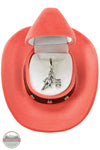 HN-1400 Barrel Racer Necklace in Cowboy Hat Gift Box by Western Express opened