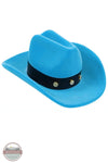 HN-1430 Multicolor Rhinestone Horseshoe Necklace in Cowboy Hat Gift Box by Western Express closed