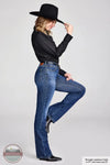 Women's 112359277 Wrangler Bespoke High Rise Bootcut Jean in Lacey lifestyle image