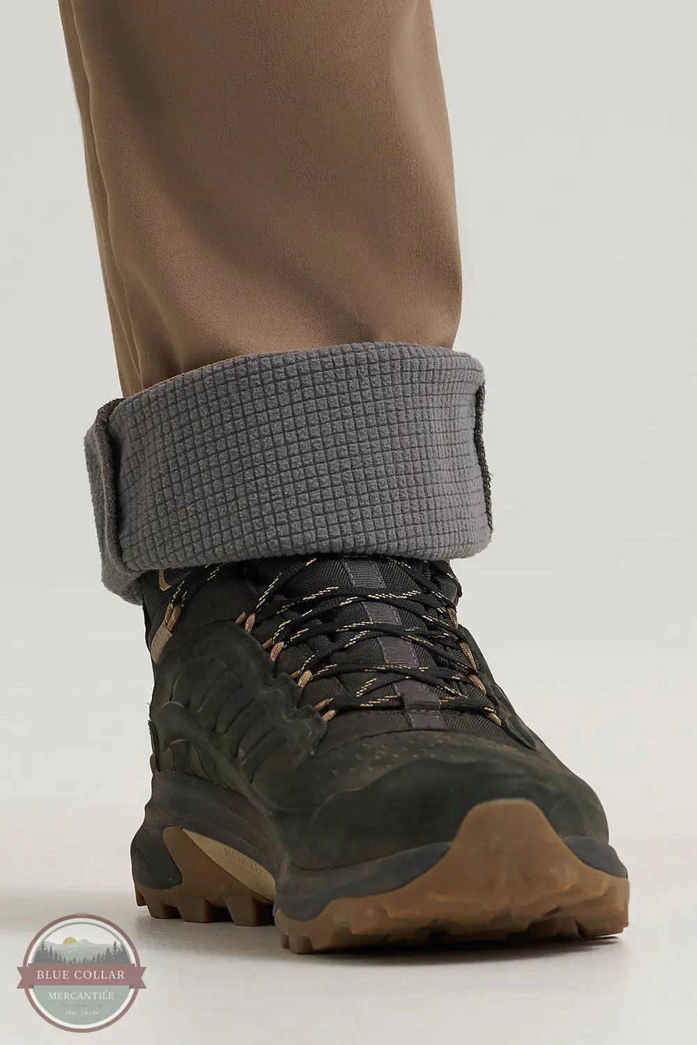 Wrangler 112366898 ATG Windward Utility Pants in Tan, lined cuff