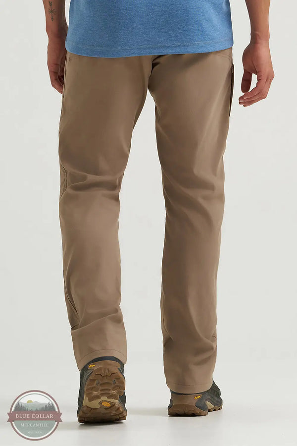 Wrangler 112366898 ATG Windward Utility Pants in Tan, rear