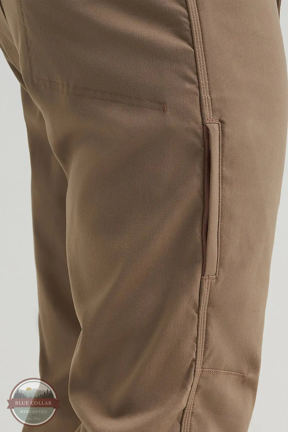 Wrangler 112366898 ATG Windward Utility Pants in Tan, leg pocket