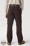 Wrangler 3W060 Riggs Workwear Ripstop Ranger Pants Dark Brown rear