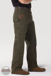 Wrangler 3W060 Riggs Workwear Ripstop Ranger Pants Loden green side