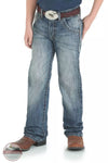 Wrangler 42BWXBB Kids 20X Vintage Bootcut Slim Fit Jean in Breaking Barriers Front View
