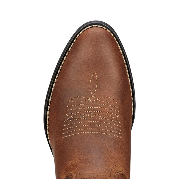 Ariat 10001021 Heritage R Toe Western Boots toe shaple