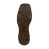 Durango DDB0314 Rebel™ Brown Distressed Falg Embroidery Western Boot sole view