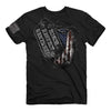 Buck Wear 2053 Dog Tag Honor T-Shirt Back View