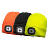 Portwest B029 USB Rechargeable LED Head Light Beanie group shot