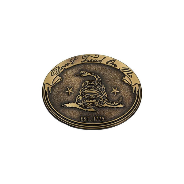 Montana Silversmiths 6119BLB Don't Tread on Me Belt Buckle