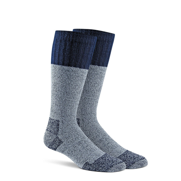 Fox River 7586 Wick Dry Outlander Heavyweight Mid-Calf Boot Socks Navy Profile View