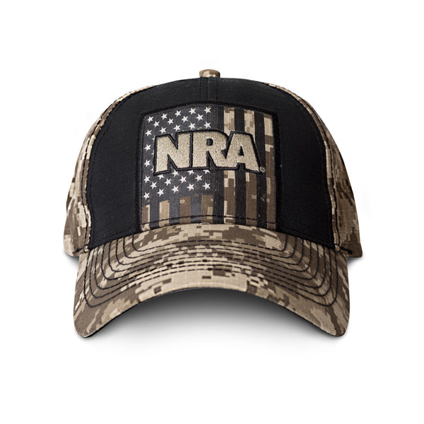 Buck Wear 9084 NRA - USA Tan Digi Camo Ball Cap