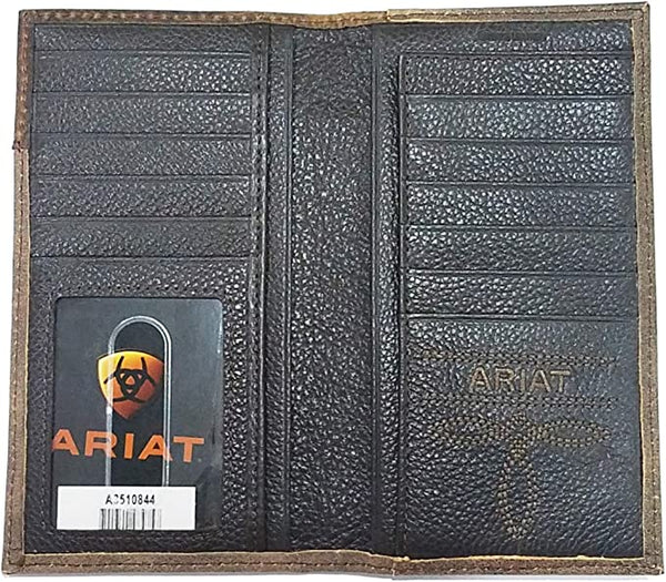 Ariat A3510844 Brown Boot Stitch Rodeo Wallet