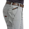 Ariat 10017226 Flame Resistant M4 Low Rise Workhorse Boot Cut Pant, Medium Gray