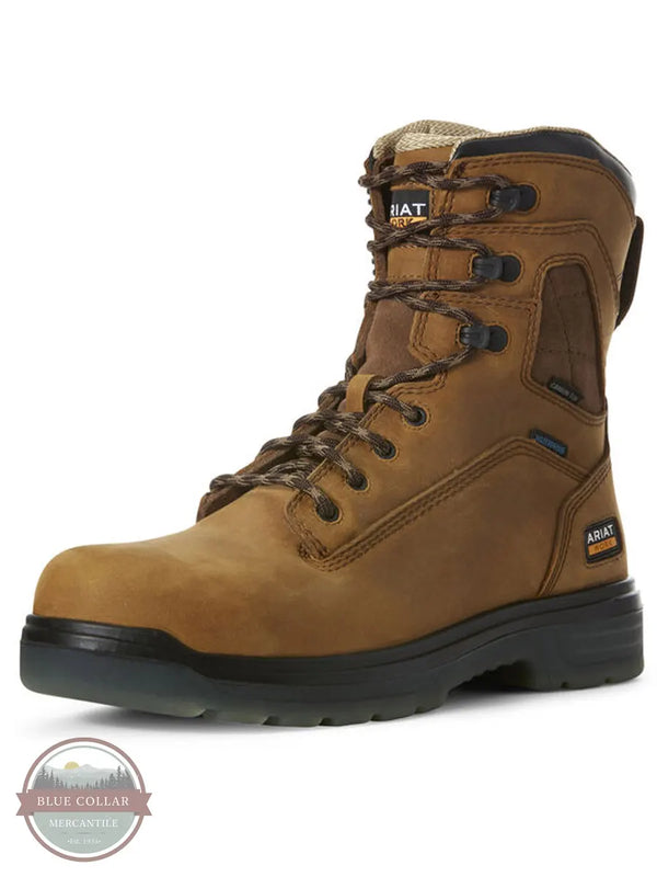 Ariat 10027326 Turbo 8" Waterproof Carbon Toe Work Boots profile