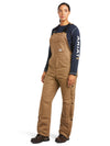 Ariat 10036685 Rebar DuraCanvas Stretch Insulated Bib in Field Khaki Full View