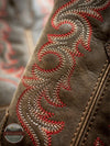 Ariat 10042385 Hybrid Rancher Stretchfit Square Toe Western Boots Stitching Detail