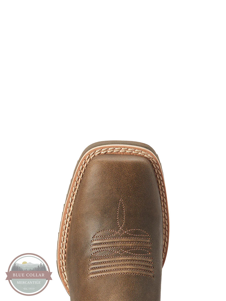 Ariat 10042385 Hybrid Rancher Stretchfit Square Toe Western Boots Toe View