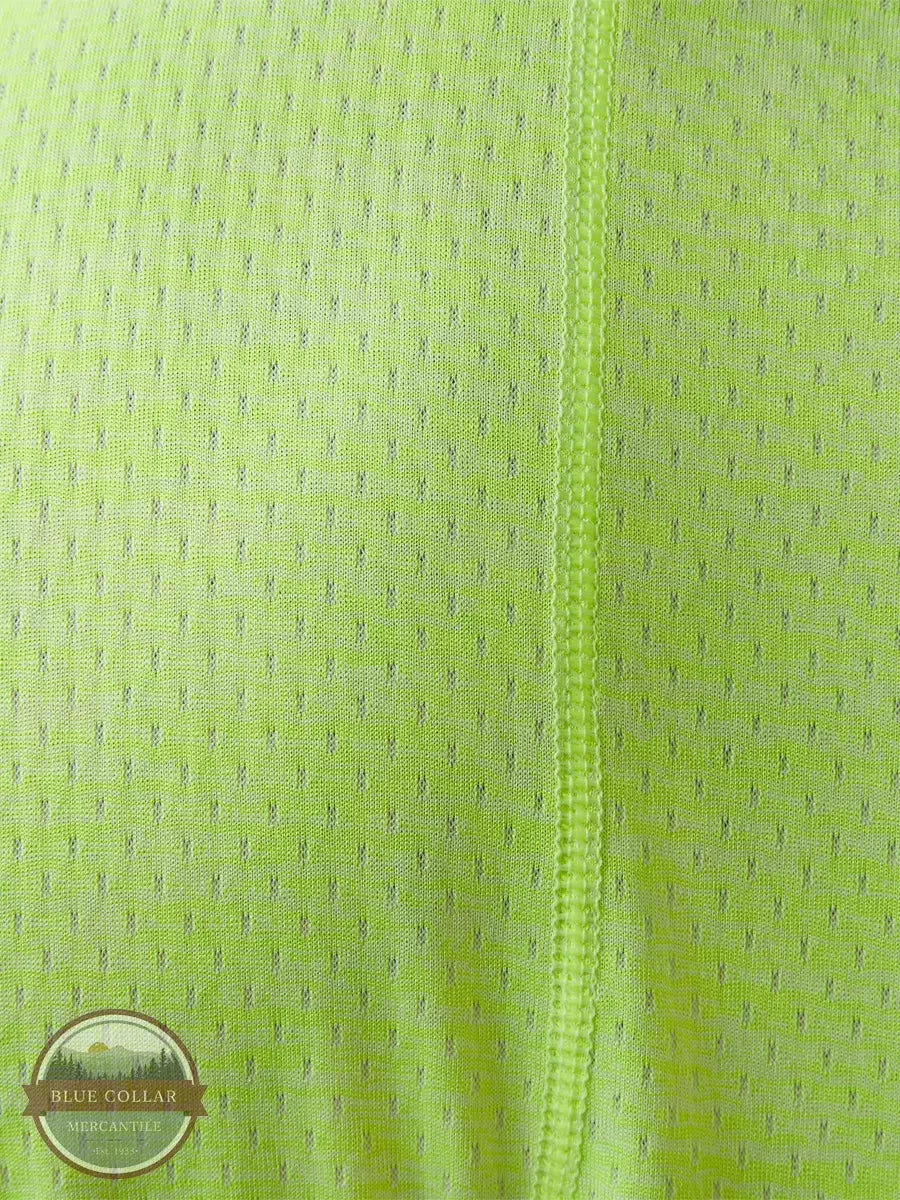 Ariat 10043326 Rebar Evolution Athletic Fit T-Shirt in Safety Yellow Fabric Detail