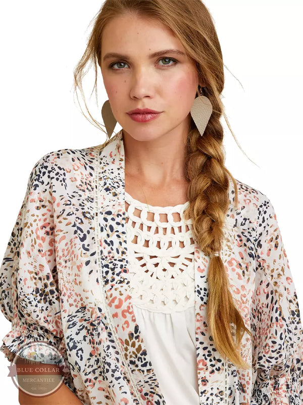 Ariat 10045000 Sweet Spring Kimono Wrap Front Detail