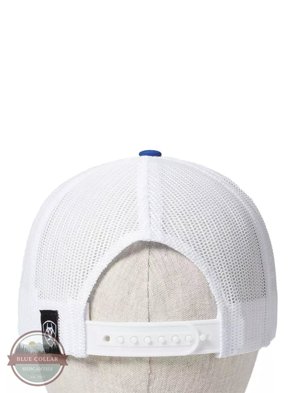 Ariat A300005227 R112 Shield Cap in Blue Back View