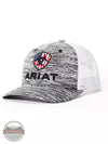 Ariat A300005906 Flexfit 6 Panel Cap in Grey Profile View