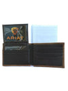 Ariat A3536844 Brown Digital Camo Bi-Fold Wallet Inside View