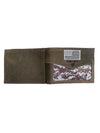 Ariat A3536844 Brown Digital Camo Bi-Fold Wallet Outside View