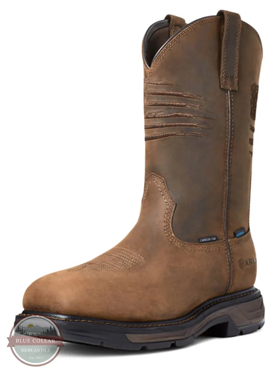 Ariat 10036002 Workhog XT Patriot Waterproof Carbon Toe Work Boot other side