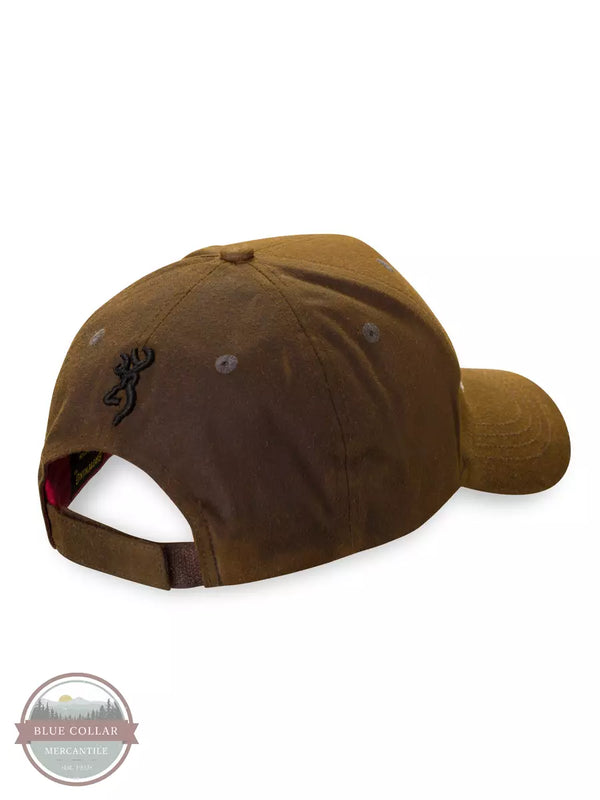 Browning 308776881 Liberty Wax Cap in Dark Brown Back View