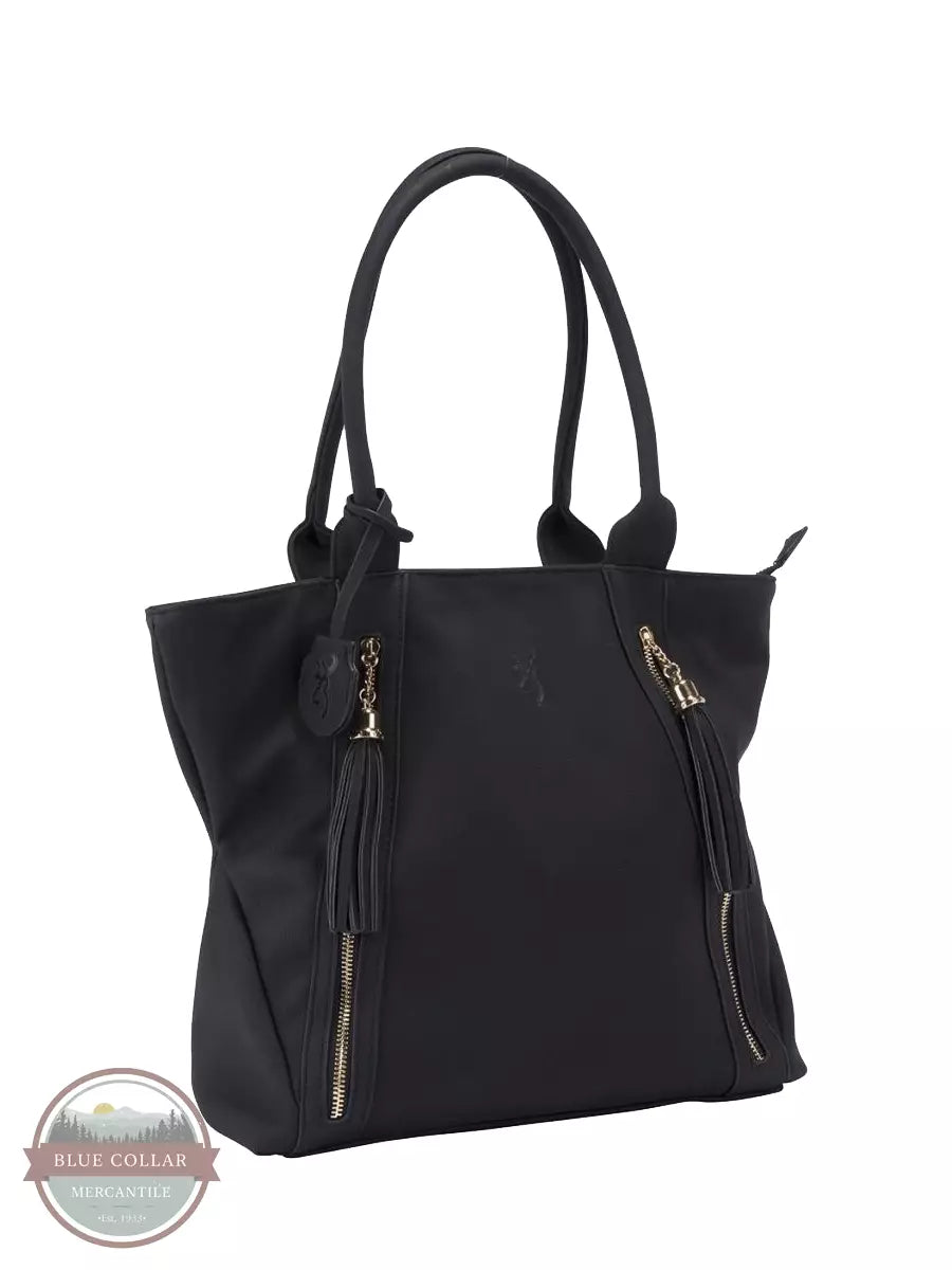 Browning B0000123 Alexandria Concealed Carry Purse Black Front View