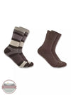 Carhartt SC3152W Heavyweight Crew Sock 2-Pack Assorted Gray Pair View