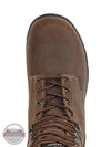 Carolina CA8521 Bruno 8 Inch Composite Broad Toe Waterproof Insulated Work Boot top toe