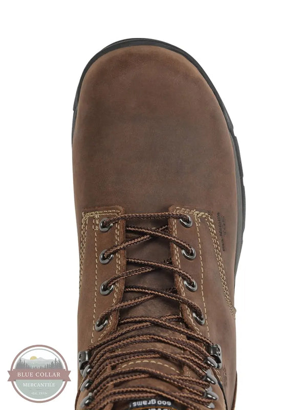 Carolina CA8521 Bruno 8 Inch Composite Broad Toe Waterproof Insulated Work Boot top toe