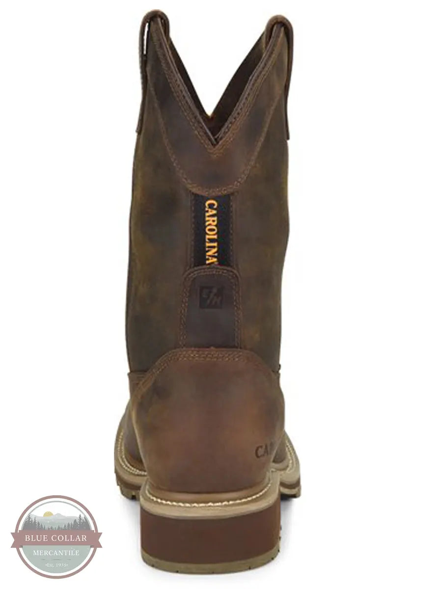 Carolina CA8540 Men’s 11 Inch Waterproof Composite Toe Square Toe Roper heel view