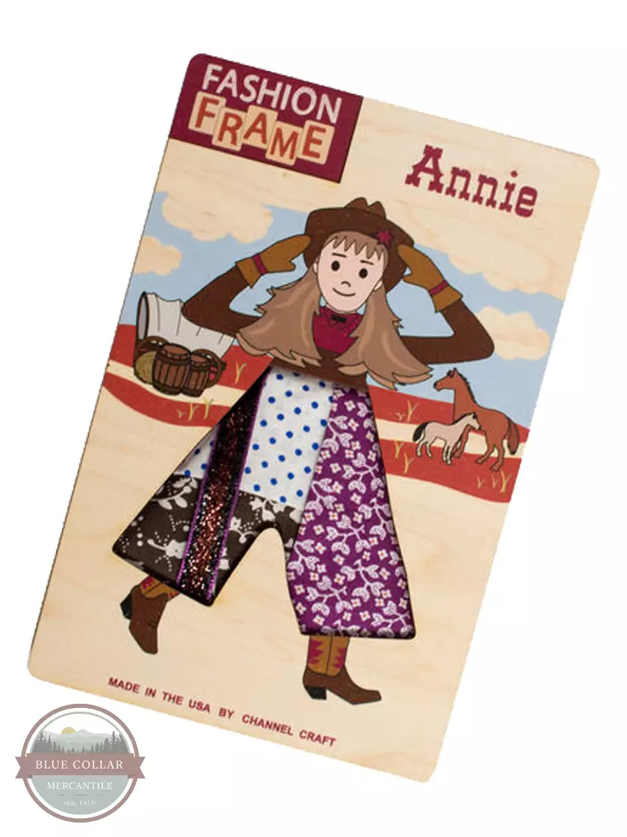 Channel Craft FFAO Fashion Frames - Annie Oakley Front View