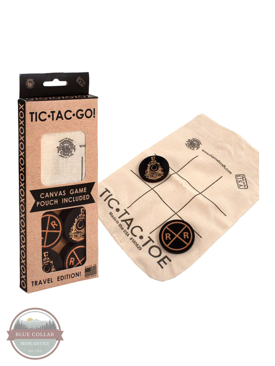Channel Craft THTF Tic Tac Go Game - Railroad Detail View