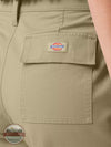 Dickies FPR50 Cropped Cargo Pants Desert Back Detail