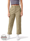 Dickies FPR50 Cropped Cargo Pants Desert Front View